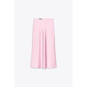 ZARA SATIN MIDI SKIRT